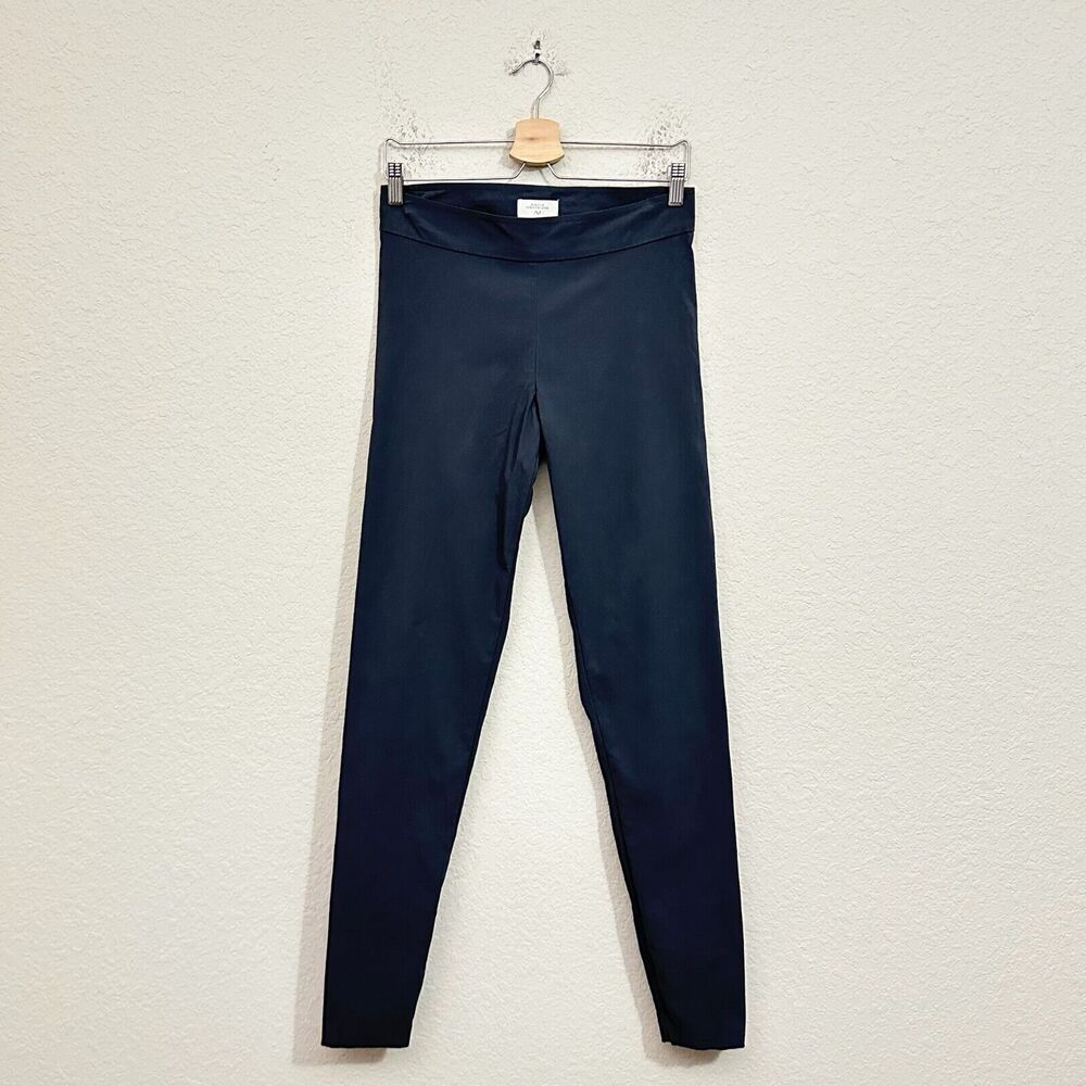 AVENUE MONTAIGNE Ankle Pull On Pants Charcoal Skinny Mid Rise Stretch